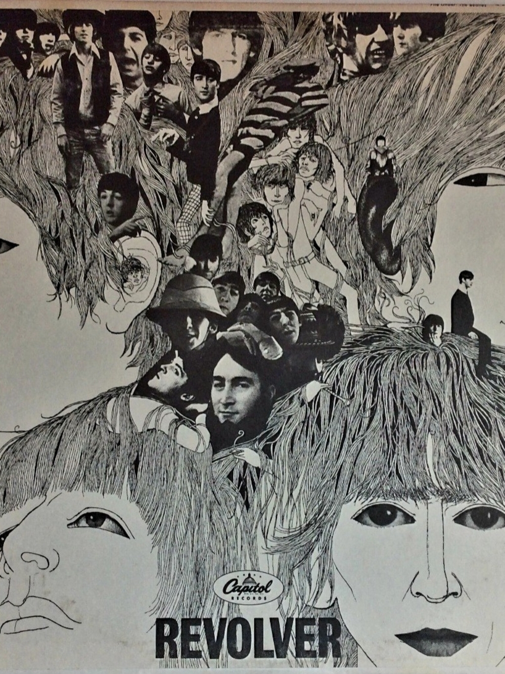 Iconic 1966 Capitol Records release of The Beatles - Revolver